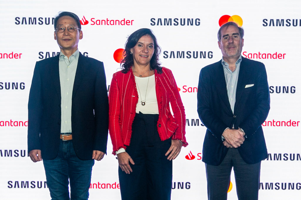 Samsung, Santander México y Mastercard se alían para ofrecer una novedosa experiencia financiera digital