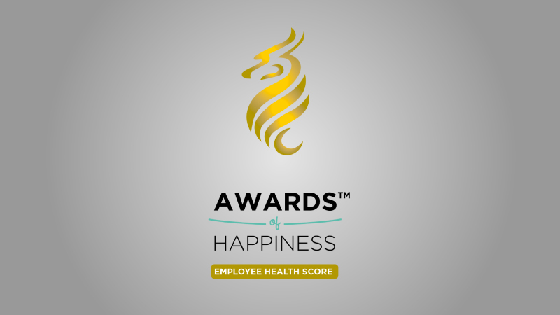 Mide Awards of Happiness™ el Wellbeing y Wellness colaboradores a través IA