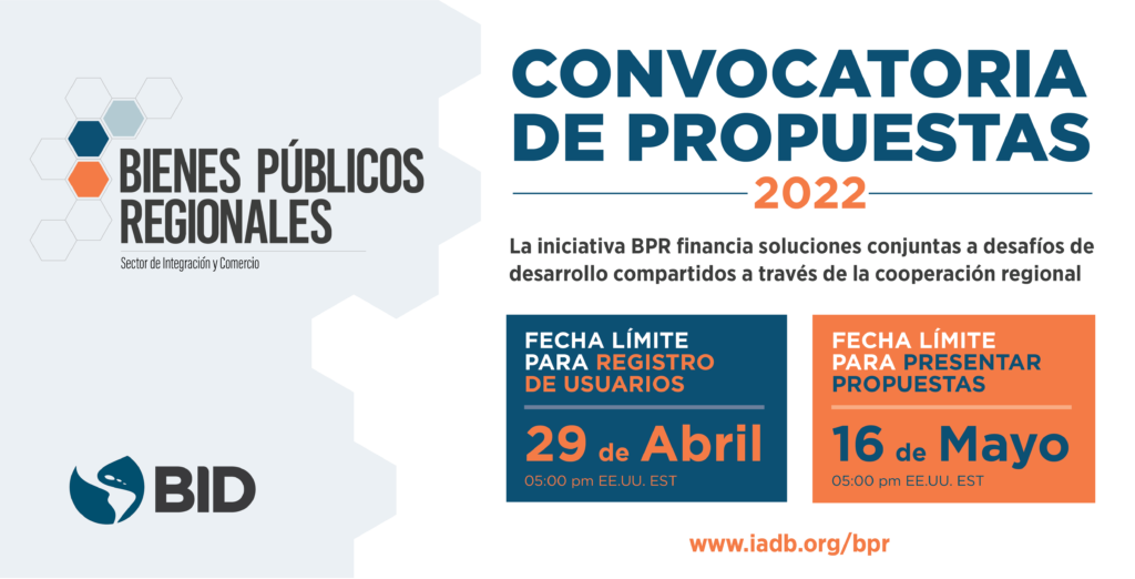 Anuncia convocatoria 2022 para proyectos regionales en América Latina y Caribe