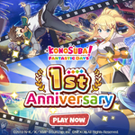 KonoSuba: Fantastic Days celebra su primer aniversario con un evento de festival legendario de 4 estrellas