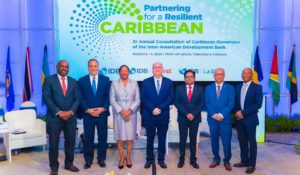 Enfoque en resiliencia en la XI Consulta de Gobernadores del Caribe del Grupo BID