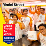 Corea: Rimini Street vuelve a ganar el Great Place to Work® y otra vez se destaca como un excelente lugar para trabajar