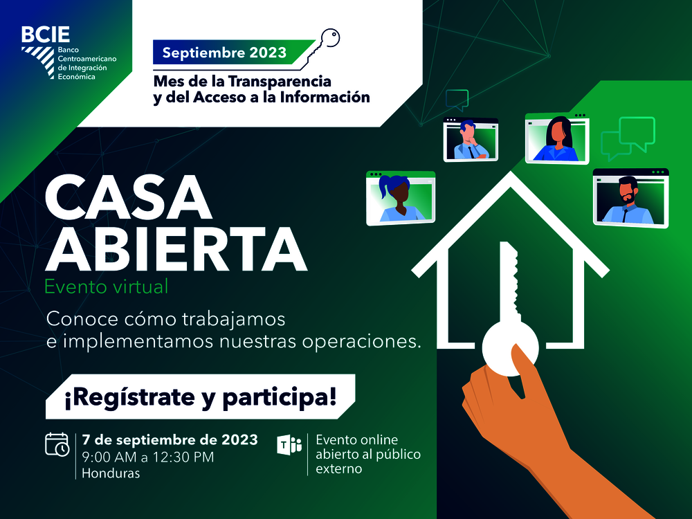 BCIE reafirma su compromiso con la transparencia y la apertura con la segunda edición del evento Casa Abierta