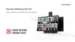 Recibio Kandao Meeting Ultra premio Good Design Award 2023