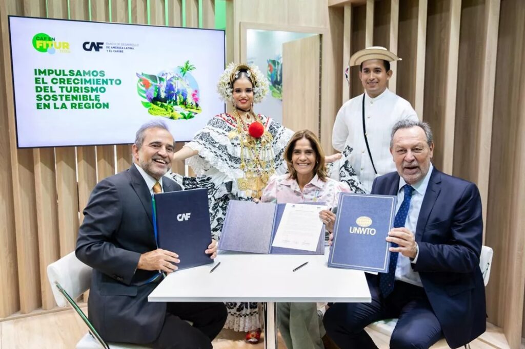 CAF y ONU Turismo impulsarán inversiones turísticas sostenibles en ALC