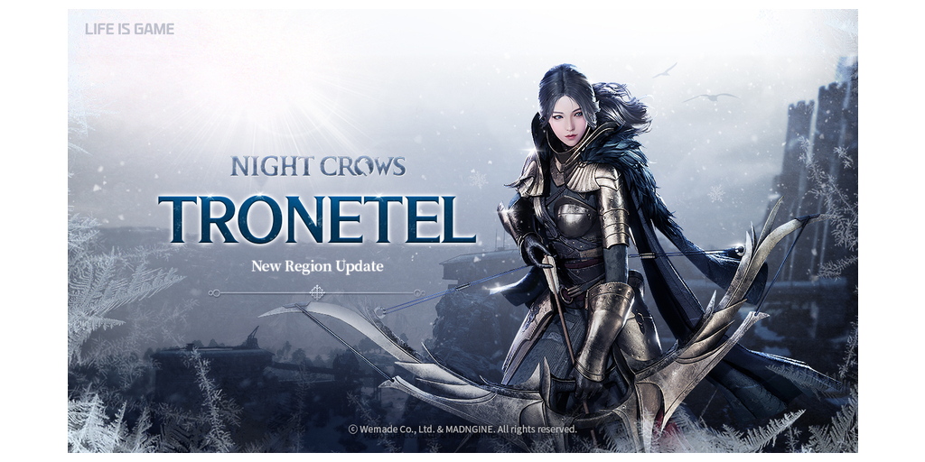 NIGHT CROWS de Wemade nos presenta una nueva región: Tronetel