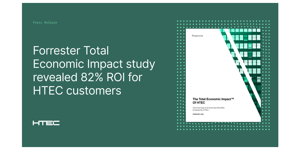 Forrester presenta estudio Total Economic Impact™ de 2024: Retorno de la inversión del 82% para los clientes de HTEC