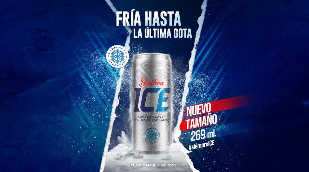 Cerveza panameña Balboa ICE ‘congela’ la ciudad con nuevo envase