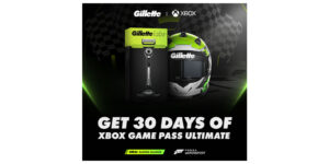  Gillette anuncia su alianza con Xbox y lanza el programa Gillette P1 con Forza Motorsport para interactuar con las comunidades de juegos y carreras de todo el mundo