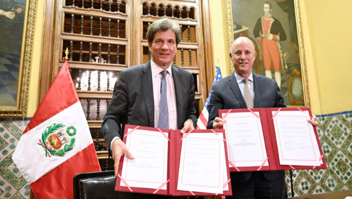 Firman Estados Unidos y Perú memorando entendimiento fortalecer cooperación en minerales críticos