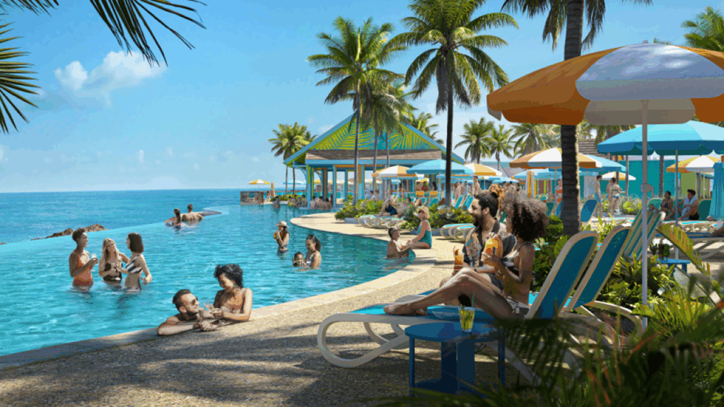 El primer Royal Beach Club de Royal Caribbean ya está disponible para reservar