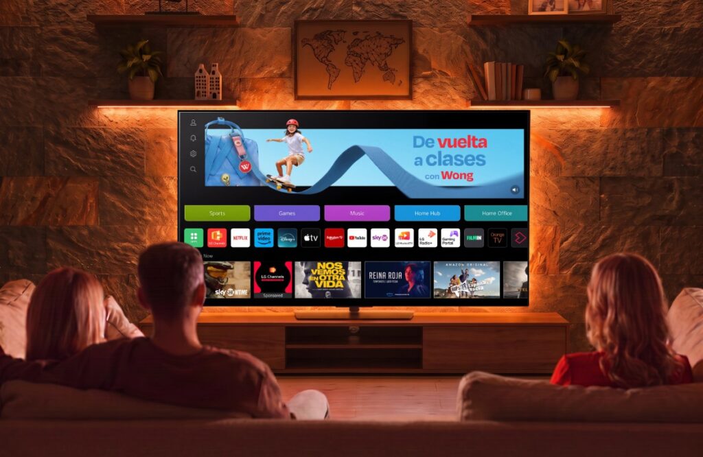 Mediahub by Omnicom confirma el poder de CTV con su estrategia power on en el Homescreen de LG